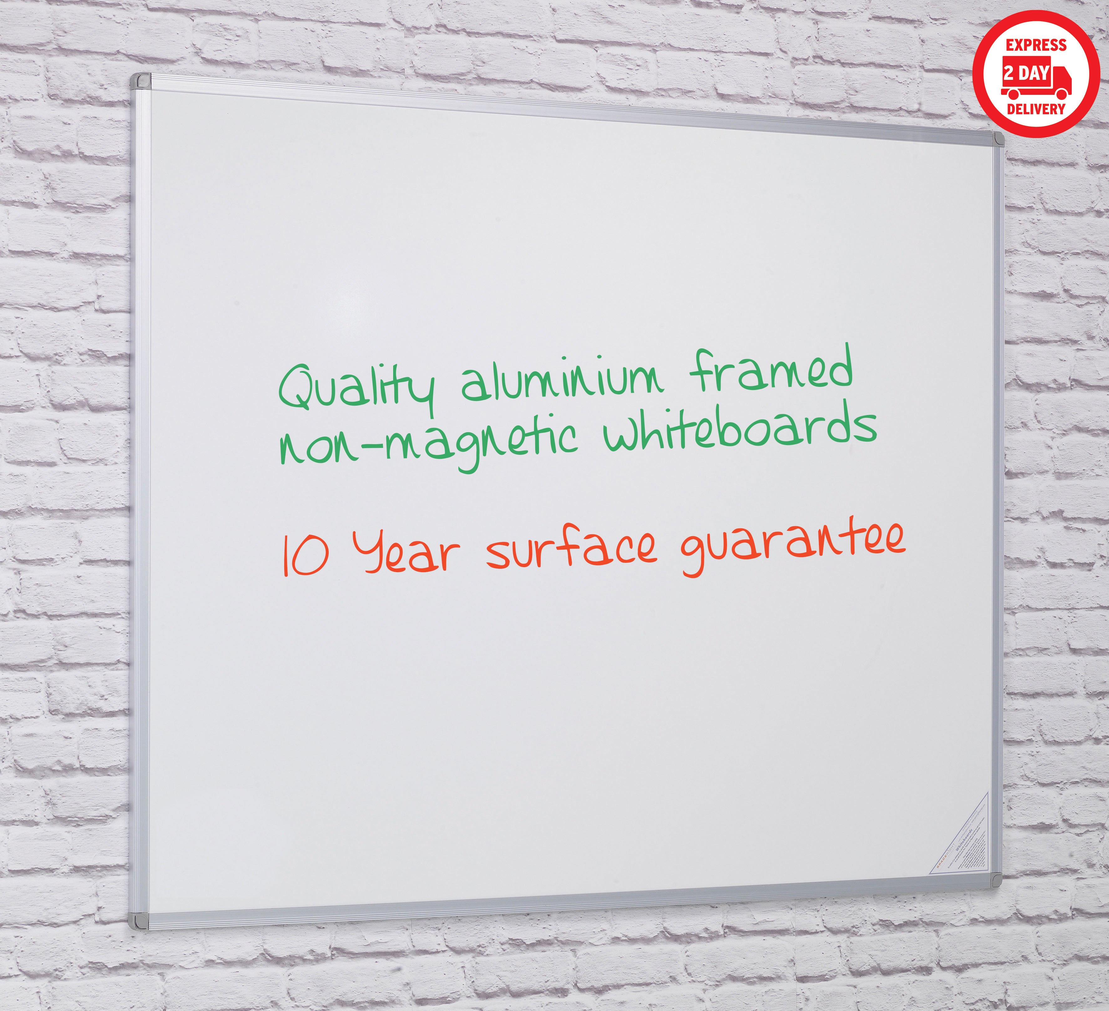 Non-Magnetic Whiteboard
