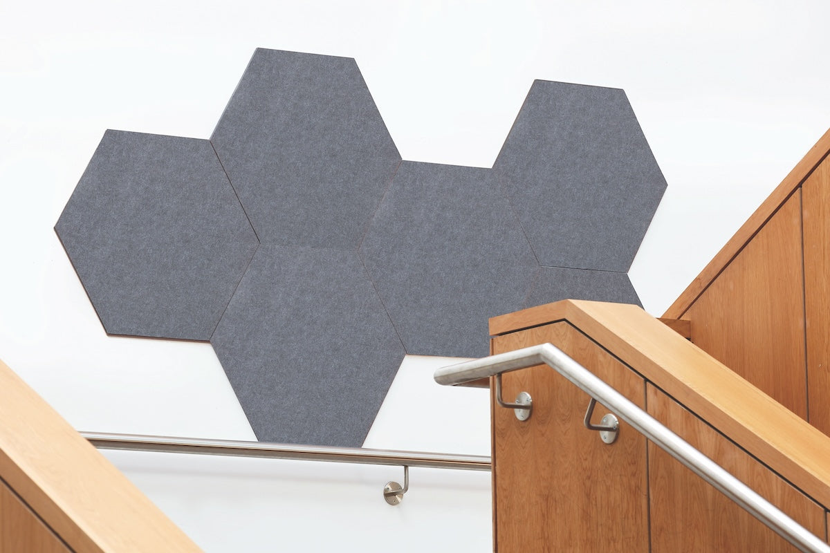 Recycled Eco Board - Hexagonal (Pack of 6)