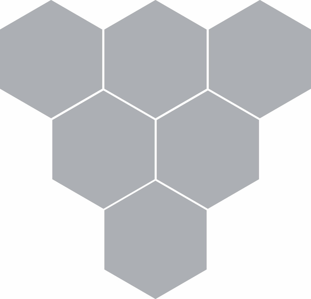 Recycled Eco Board - Hexagonal (Pack of 6)