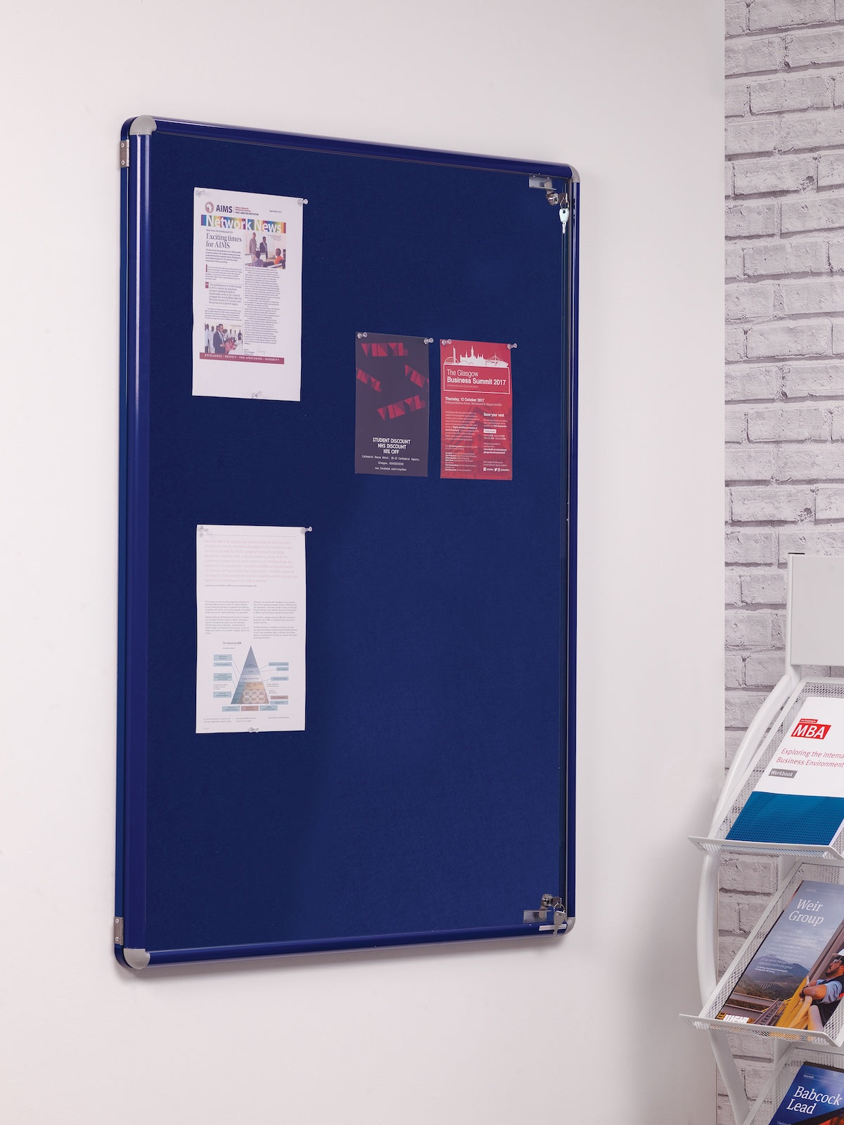 SmartShield FlameShield Tamperproof Noticeboard