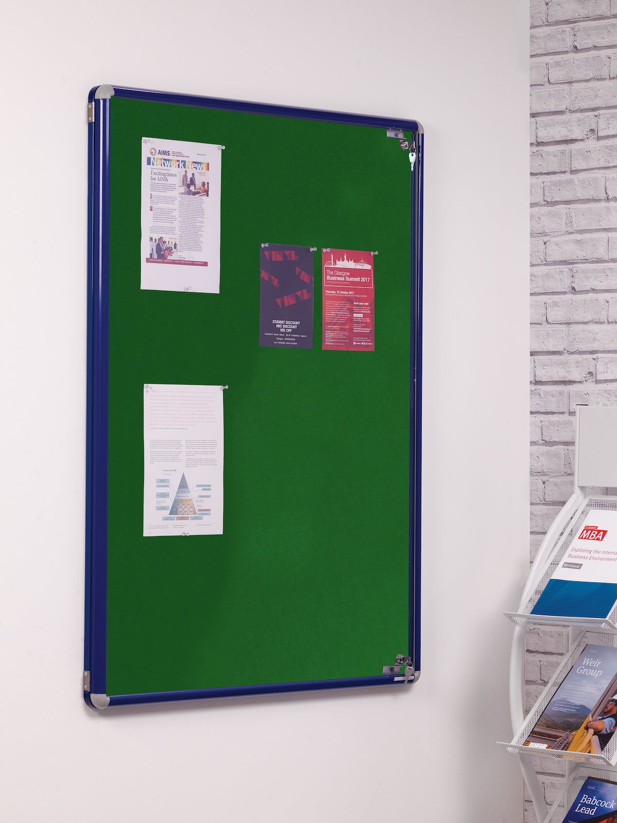 SmartShield FlameShield Tamperproof Noticeboard