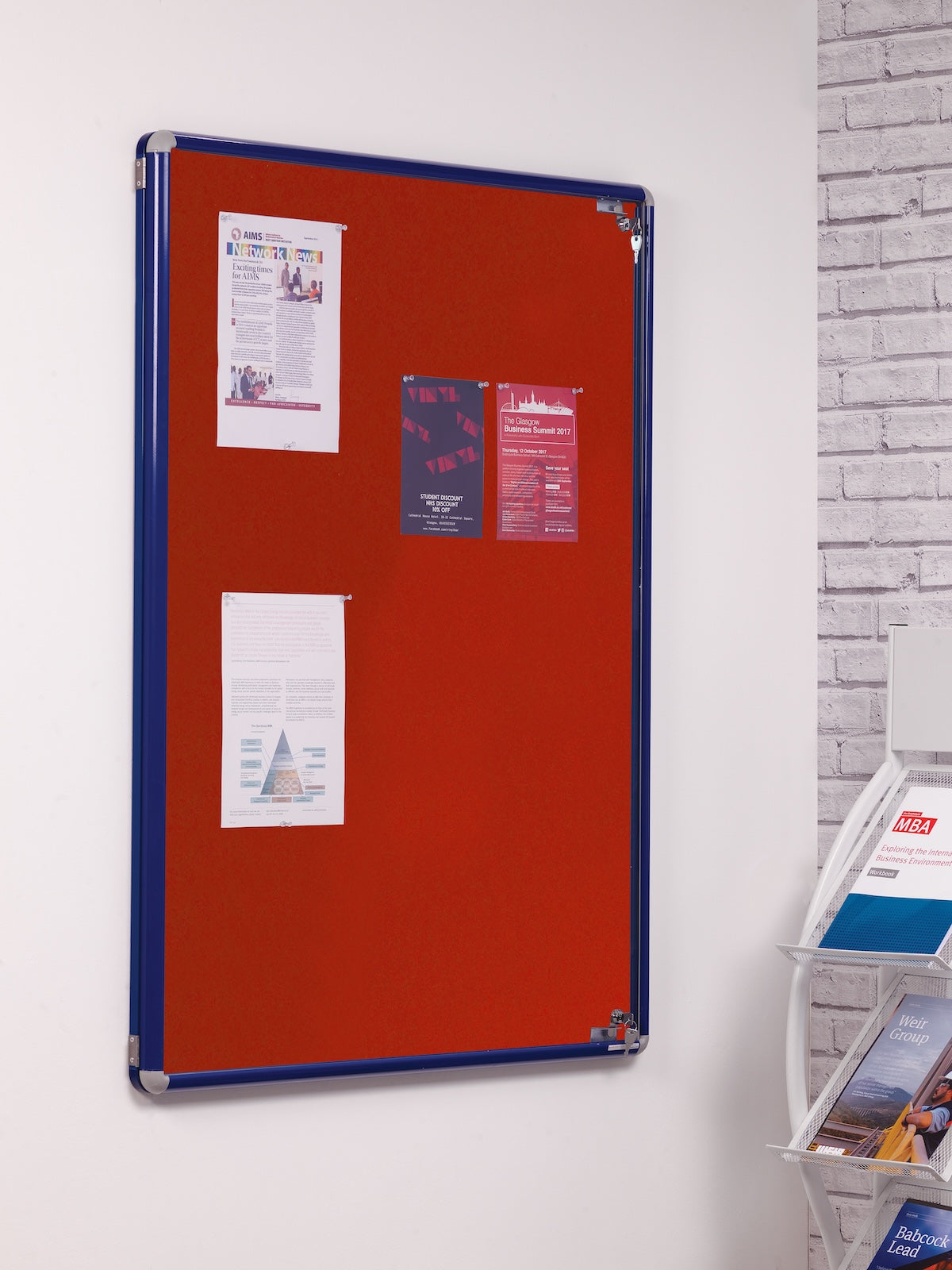 SmartShield FlameShield Tamperproof Noticeboard