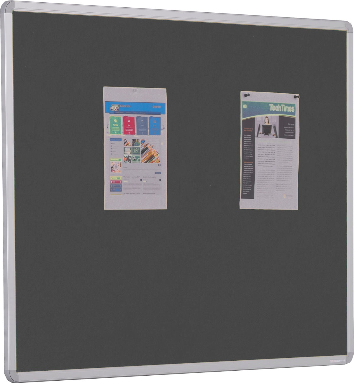 Accents FlameShield Aluminium Framed Noticeboard