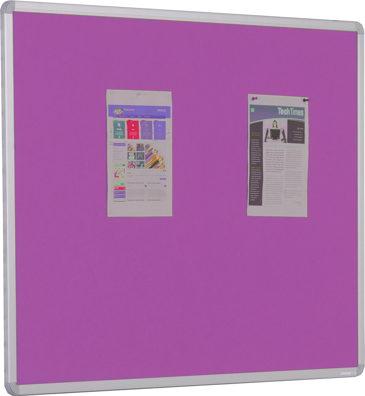 Accents FlameShield Aluminium Framed Noticeboard