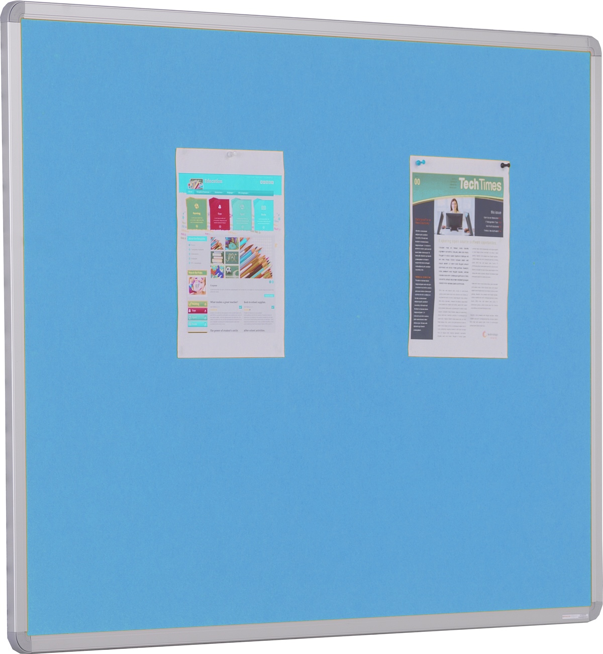 Accents FlameShield Aluminium Framed Noticeboard
