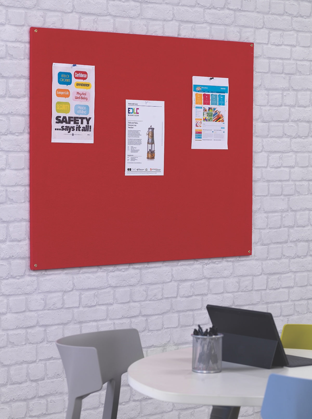 FlameShield Unframed Noticeboard