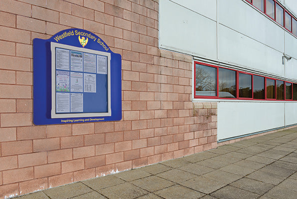 WeatherShield Contour Wall Mounted Outdoor Sign