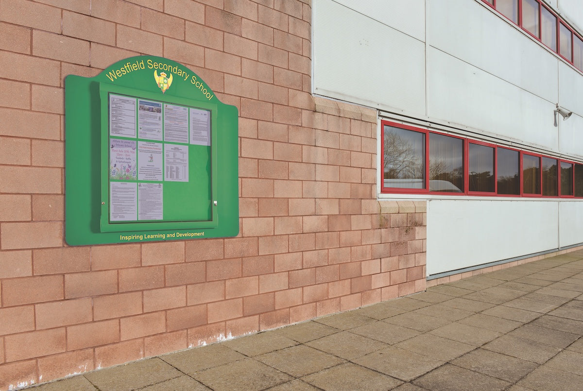 WeatherShield Contour Wall Mounted Outdoor Sign