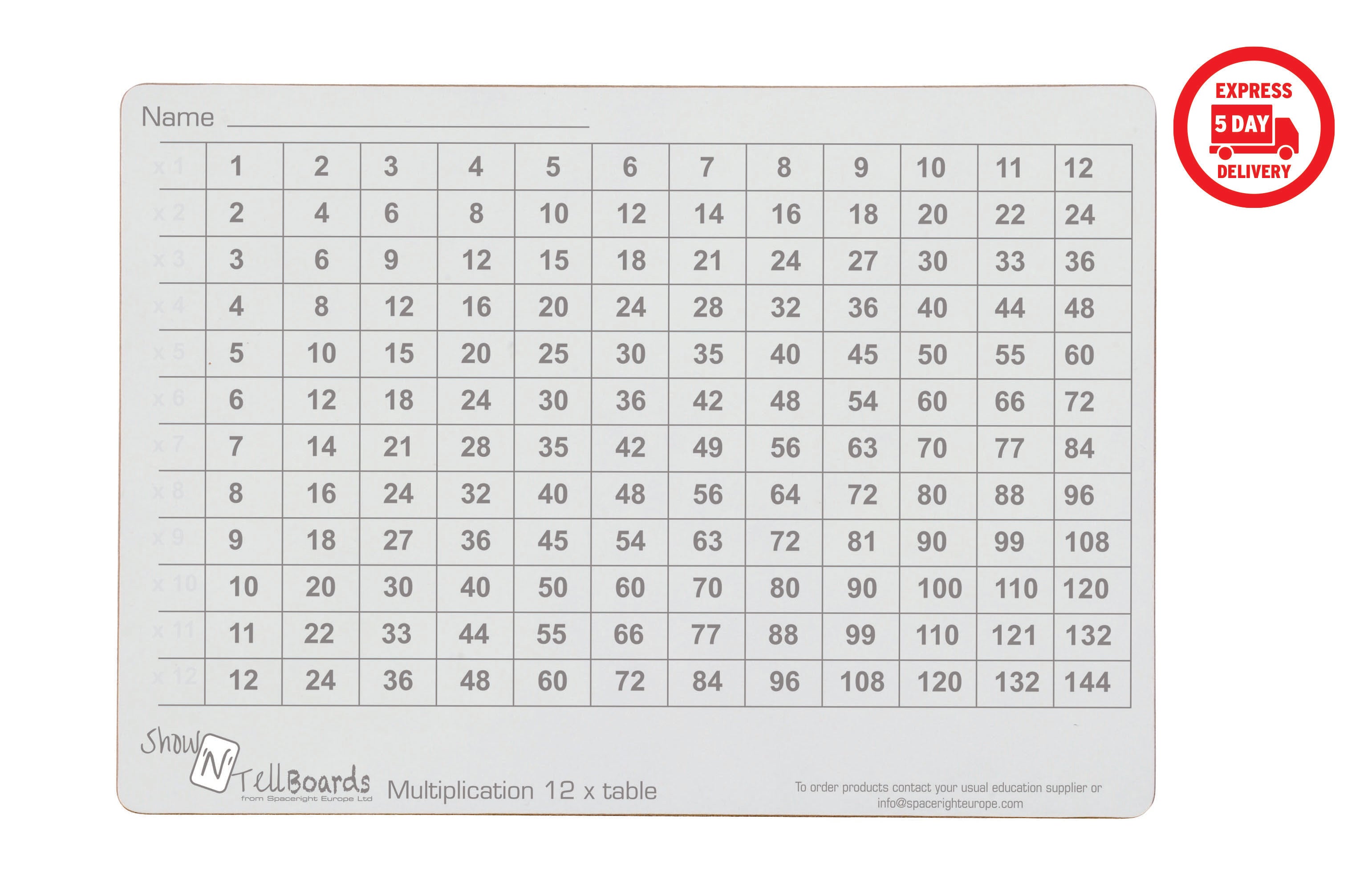 Rigid A4 Show N Tell Boards