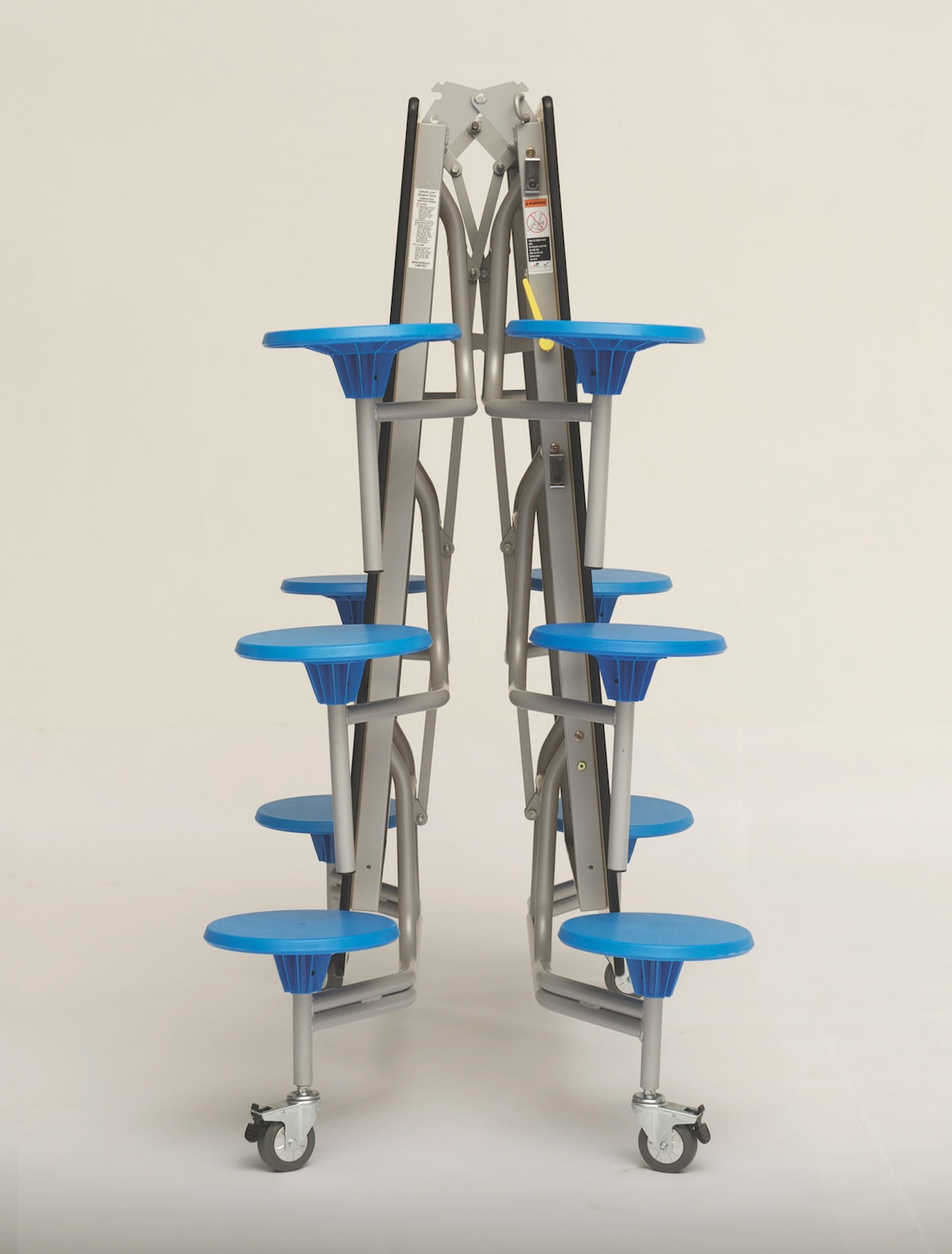 Twelve Seat Rectangular Mobile Folding Table