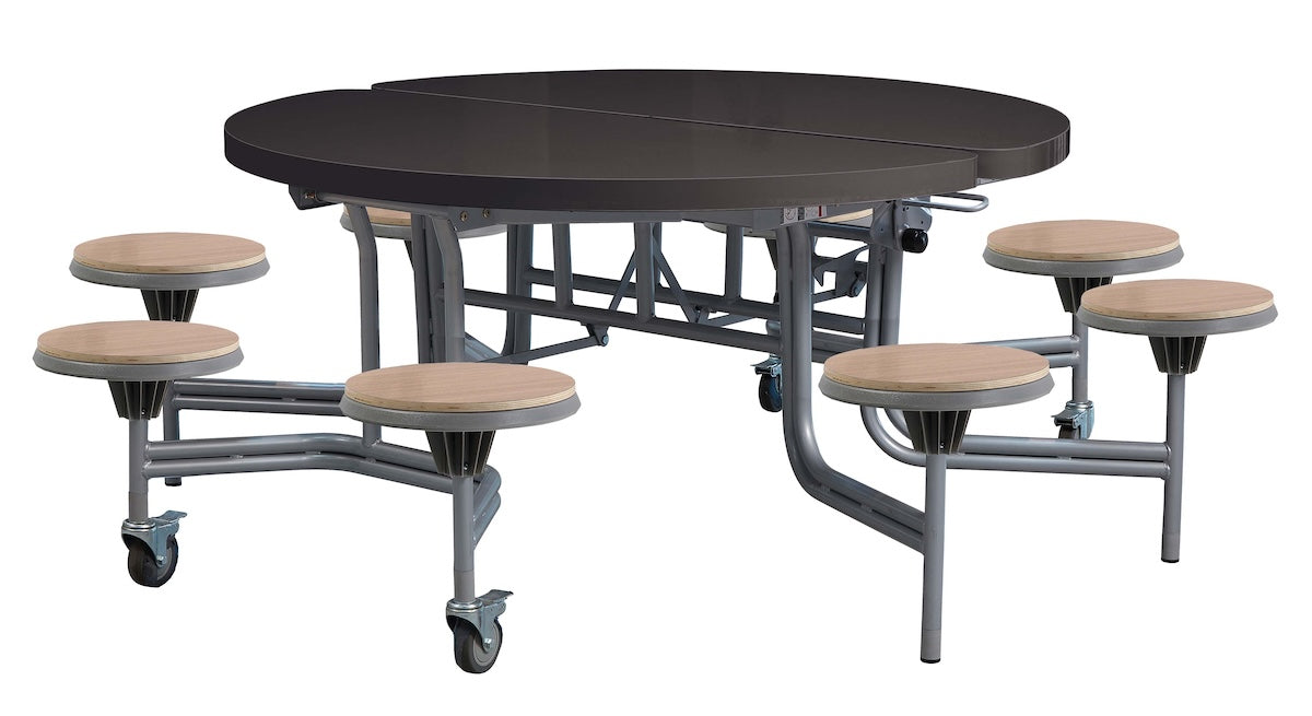 8 Seat Primo Round Mobile Folding Tables