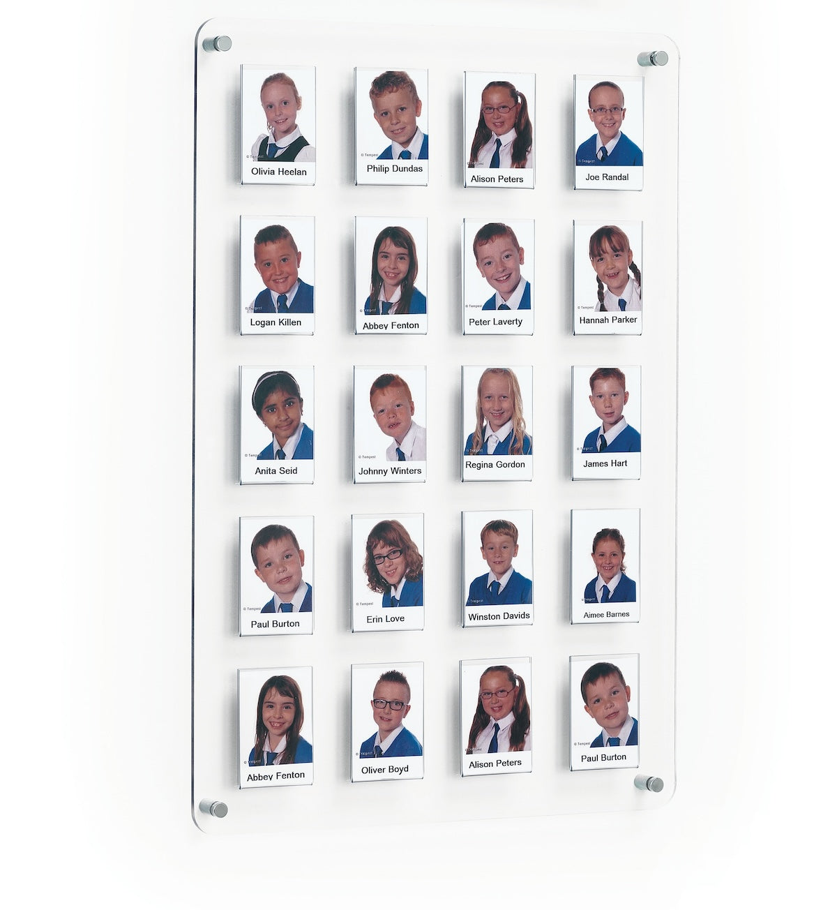 Crystal Wall Staff / Class Board