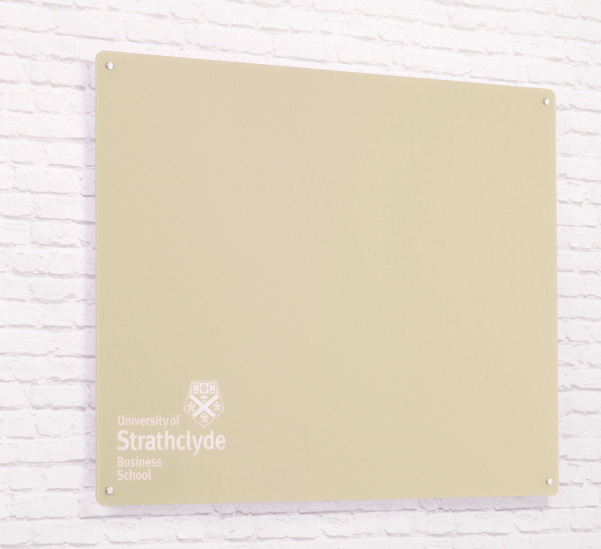 Customised Wall Mounted Magnetic Glass Writing Board