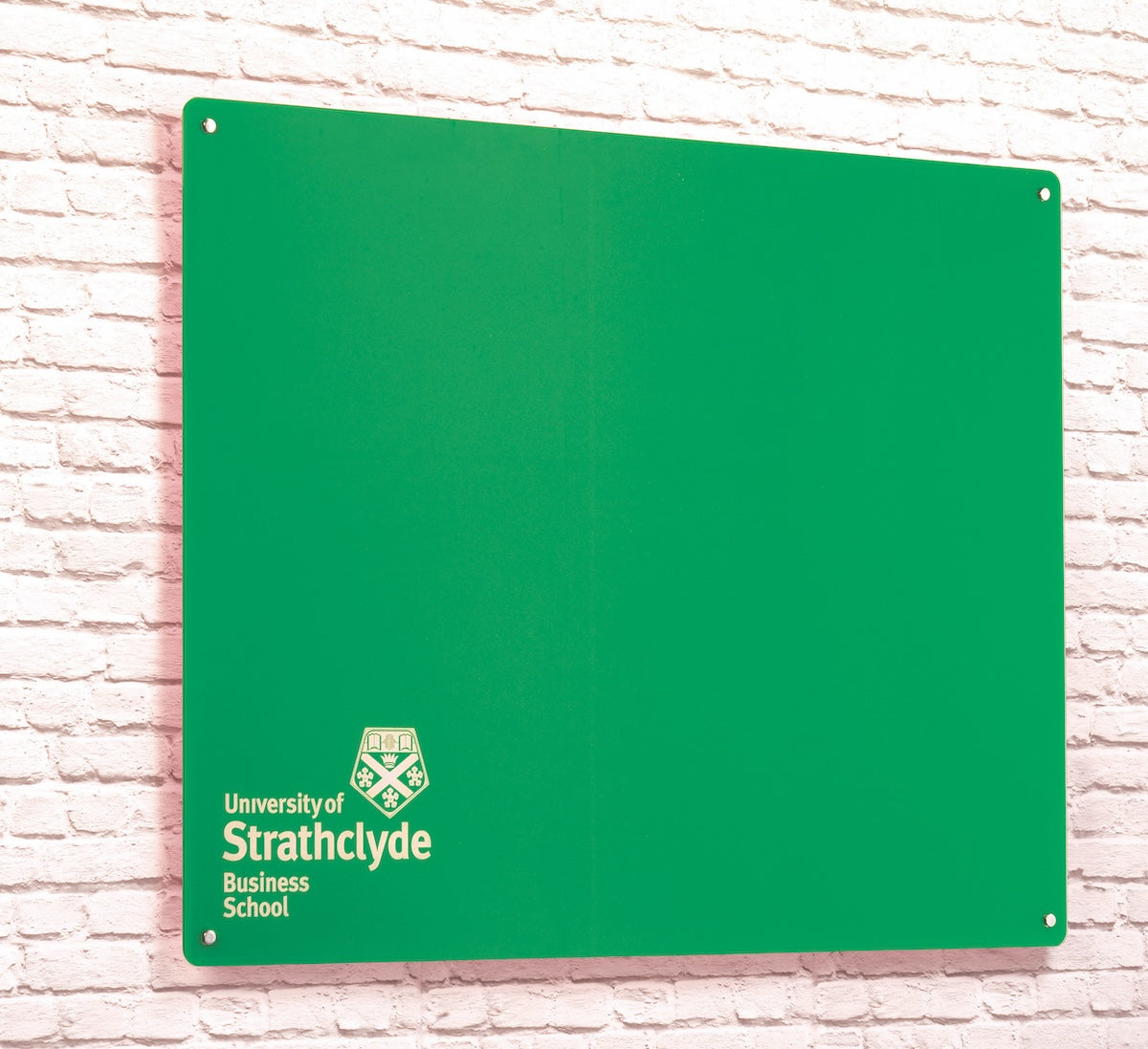 Customised Wall Mounted Magnetic Glass Writing Board