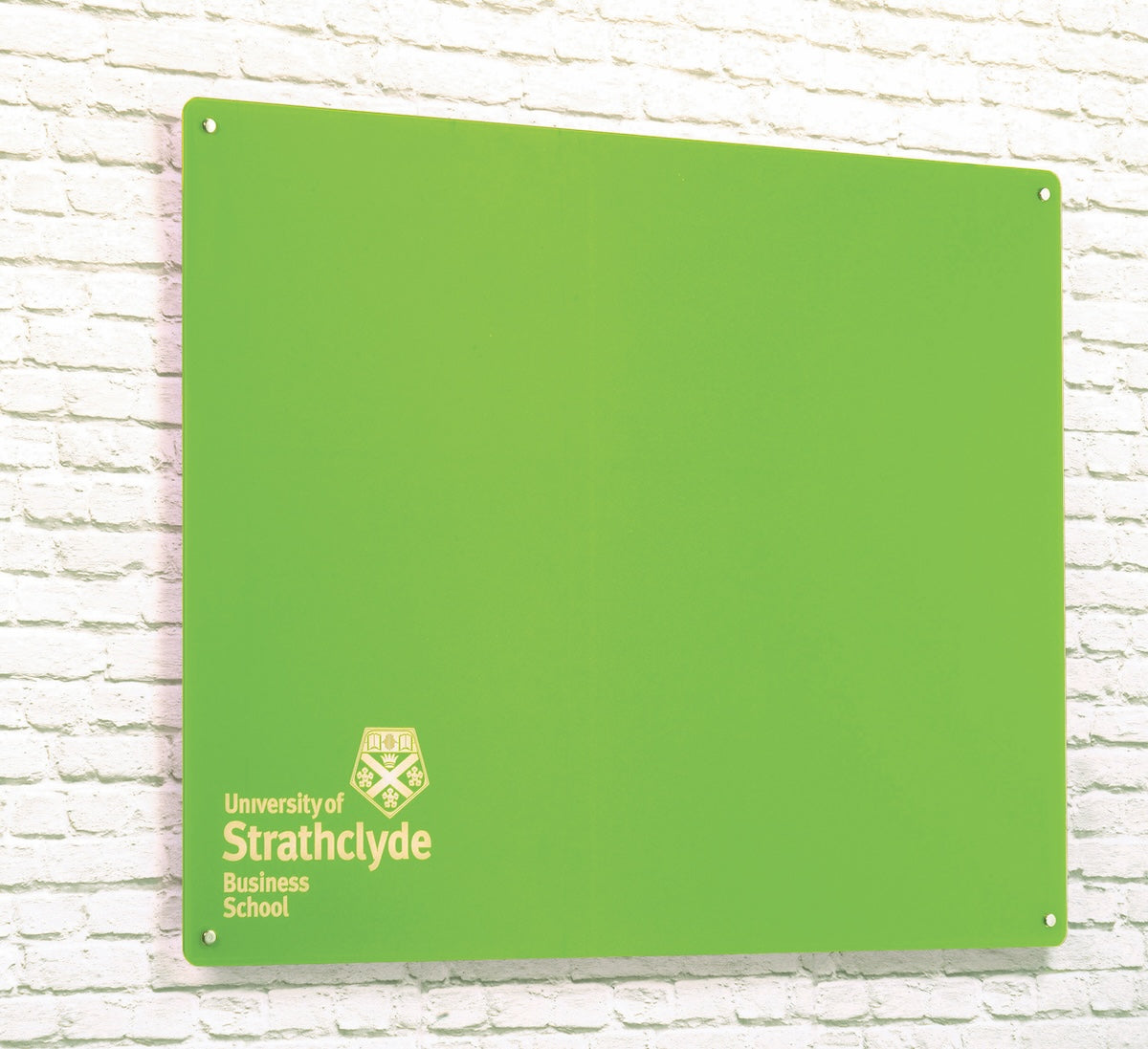 Customised Wall Mounted Magnetic Glass Writing Board