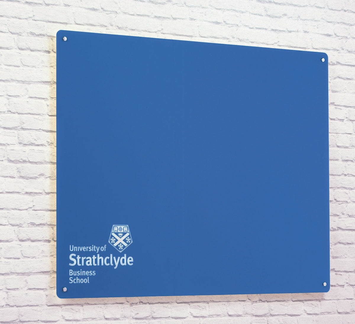Customised Wall Mounted Magnetic Glass Writing Board