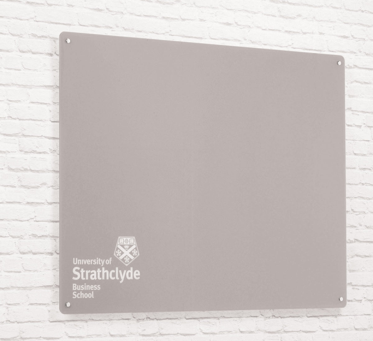 Customised Wall Mounted Magnetic Glass Writing Board