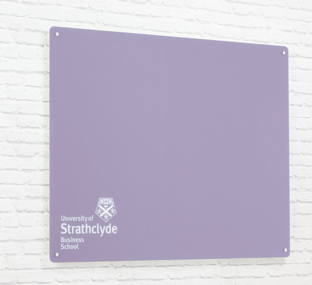 Customised Wall Mounted Magnetic Glass Writing Board