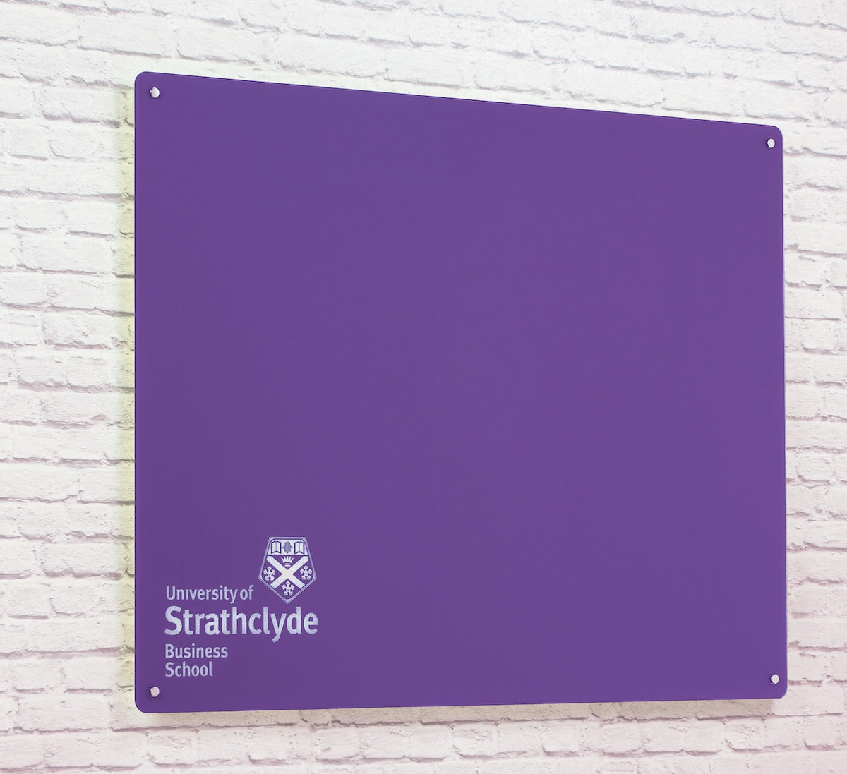 Customised Wall Mounted Magnetic Glass Writing Board