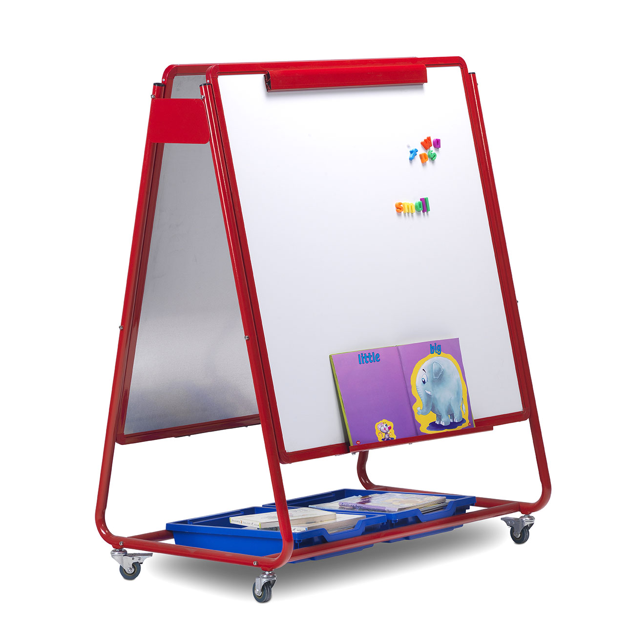 Little Rainbows Magnetic Display/Storage Easel Double Sided