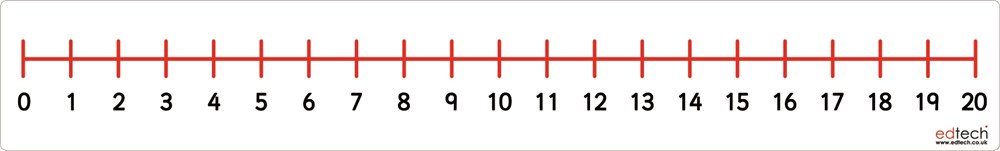 Magnetic Number Line 0-20 | Spaceright Europe Ltd