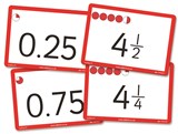 Fraction and Decimal Counting Cards