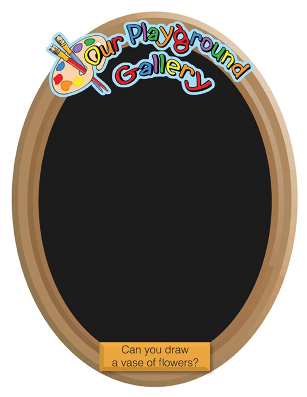 Playground Gallery Chalkboards - Set of 4