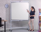 Non-Magnetic Mobile Pivot Writing Board