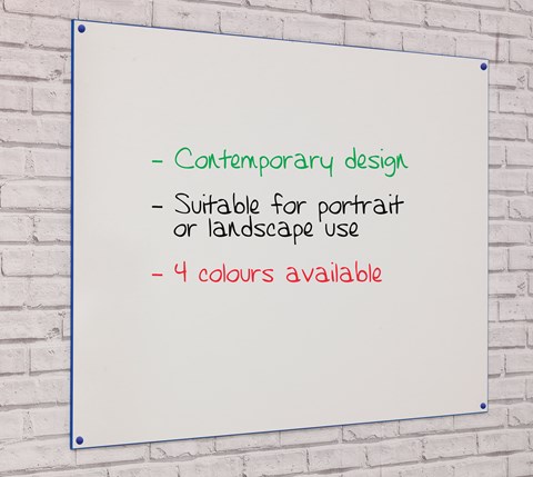 Non-Magnetic Frameless Colourmaster Writing Board