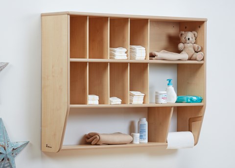 Baby Changing Wall Storage Unit