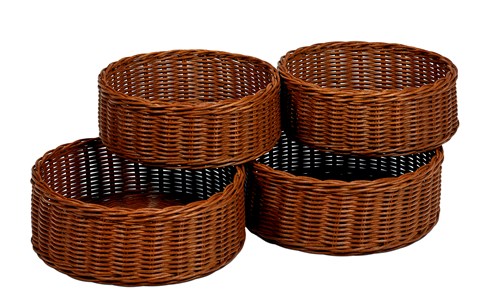 Set of 4 Round Baskets