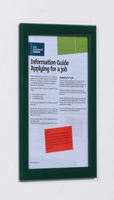 Colour Poster Display Frames